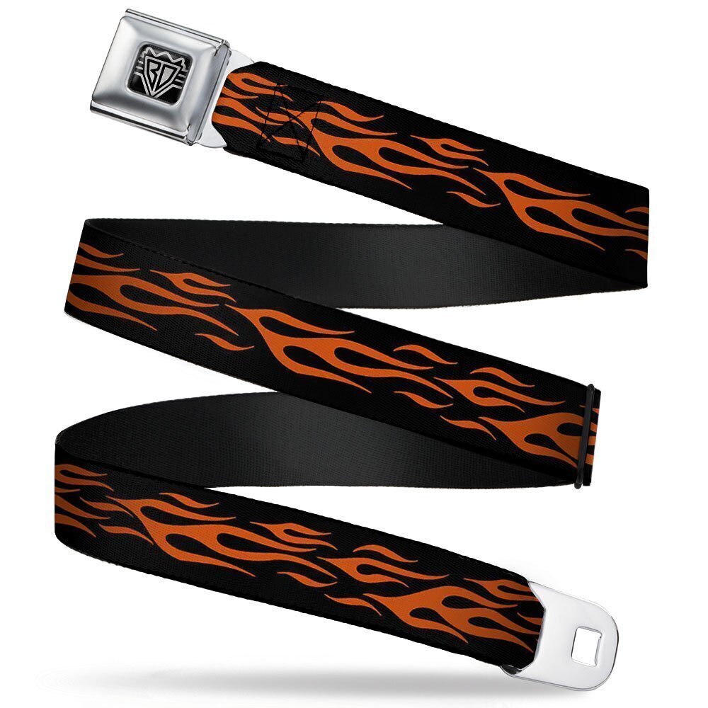 2407 Seatbelt Belt - Flame Blue - 1.5" Wide - 32-52 Inches in Length